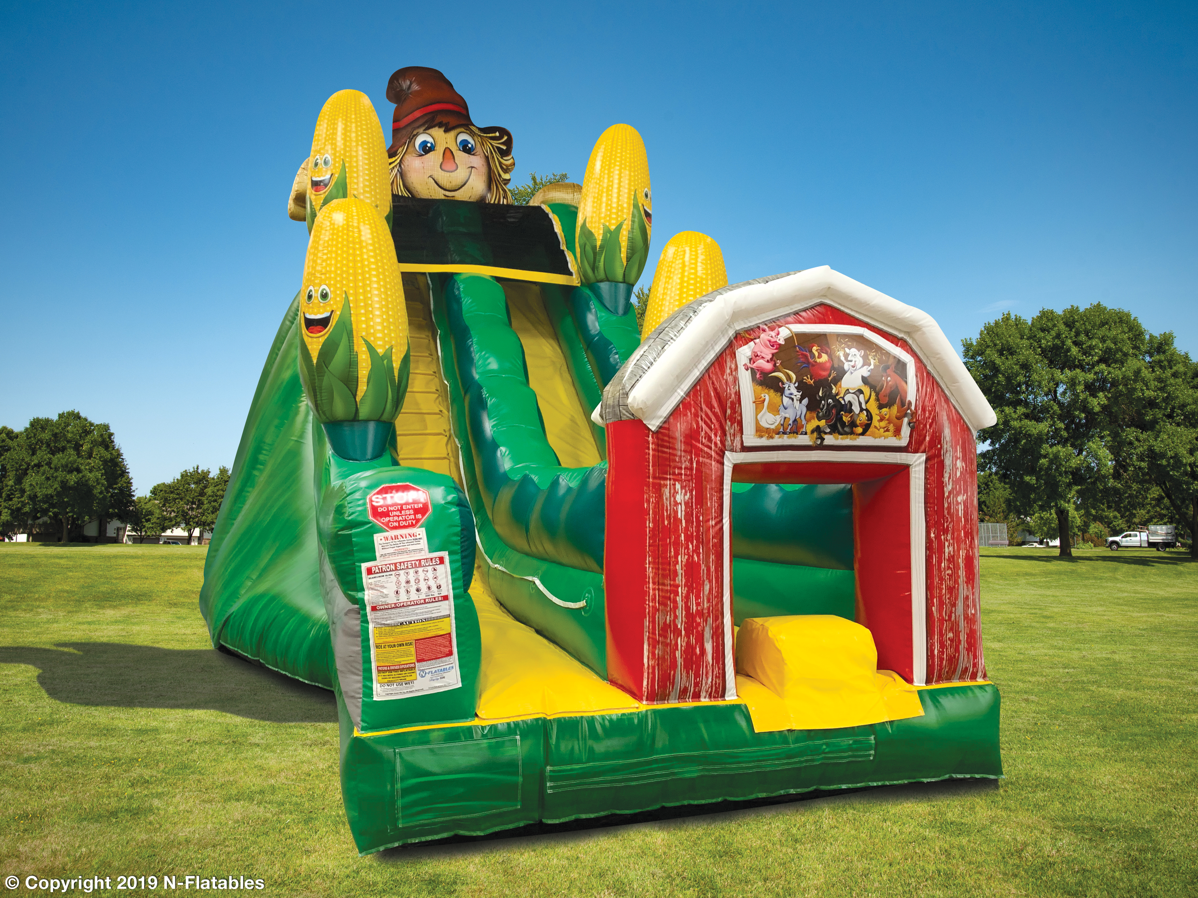 24' Scarecrow Slide Image