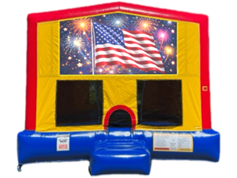 Custom Bouncer with USA Panel Image