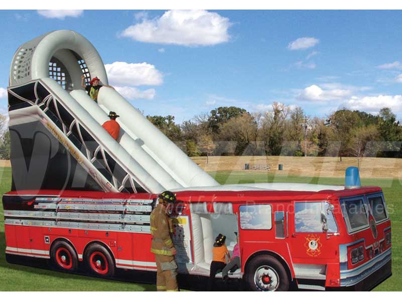 Fire Truck Slide Image
