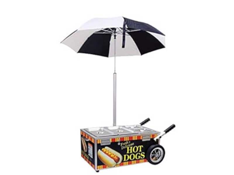 Table Top Hot Dog Cart Image