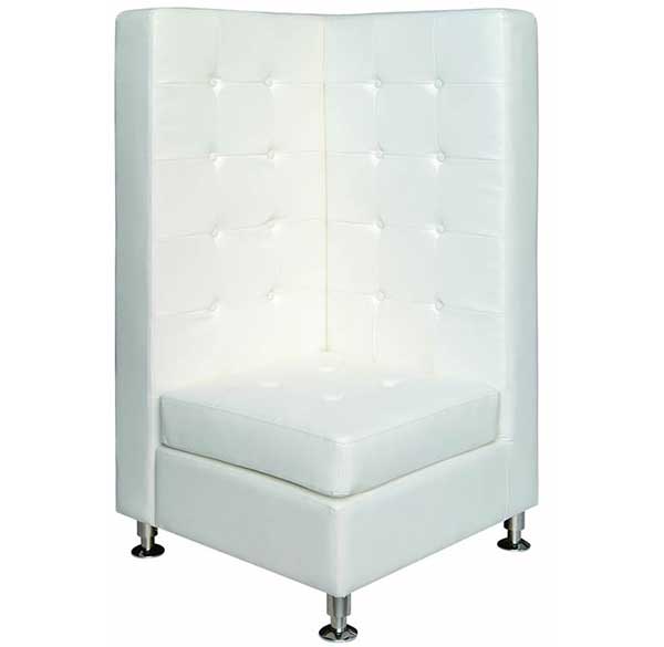 Party Perfect Rentals - High Back Corner Chair