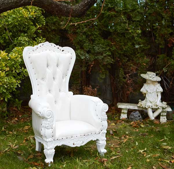 Party Perfect Rentals - Royal Throne Loveseat